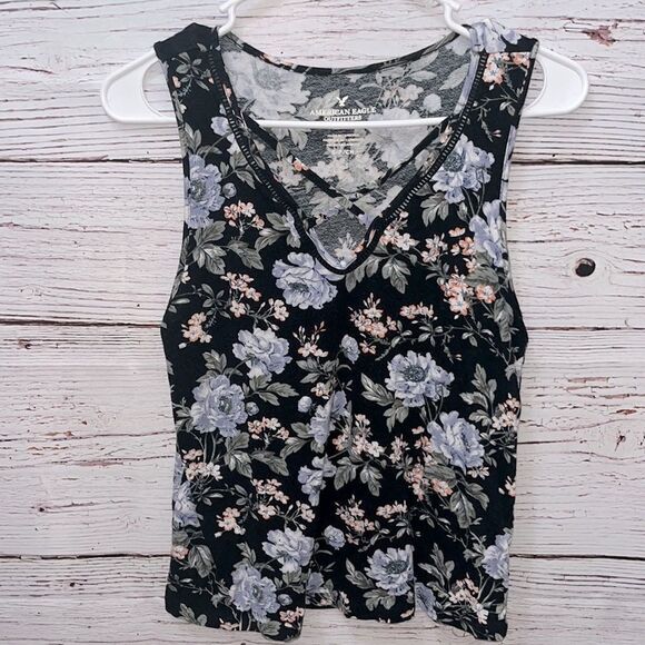 American Eagle Outfitters Floral Tank Top - Picture 2 of 6
